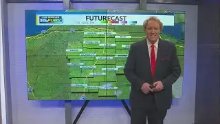 More sun than clouds and even warmer temperatures