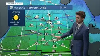 More Sunshine Today with Temperatures Cooling into the Upper 40