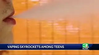 More teens are vaping, new study shows