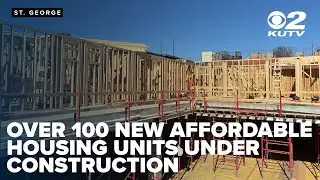 More than 100 new affordable housing units under construction in St. George