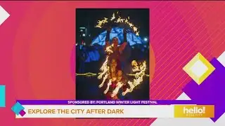 More than 200 art installations featuring lights, fire, and performances brighten up the dark winter