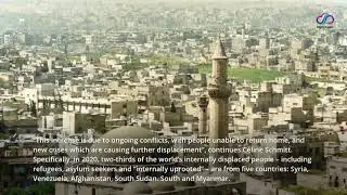 More than 82 million forcibly displaced people around the world