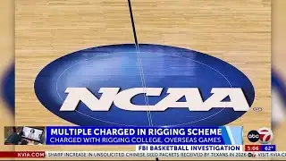 More than a dozen NCAA basketball players charged over rigged games, prosecutors say