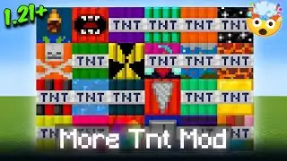 💣🔥 MORE TNT MOD FOR MINECRAFT PE 1. 21+ | MINECRAFT MORE TNT IN PE✨