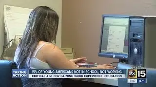 More young Americans out of work and school
