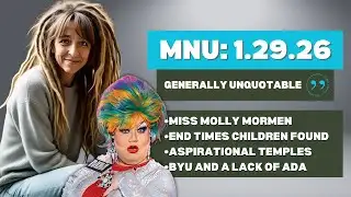 Mormon News Update | January 29, 2026 🧑🏻‍🎤