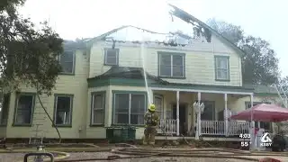 Morning fire damages Templeton home