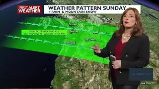 Morning Fog & Light Mountain Rain Expected with High Snow Levels