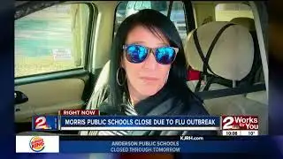 Morris schools close due to flu uptick