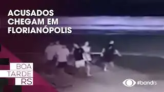 Morte do cão Orelha: Acusados chegam em Florianópolis