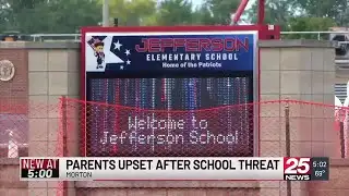 Morton parents upset after unfounded school shooting threat - clipped version