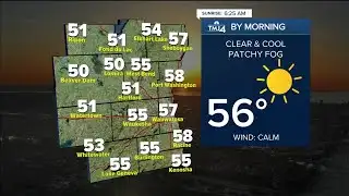 Mostly clear and cool Thursday night