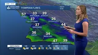 Mostly clear skies today, warmer temperatures on the way