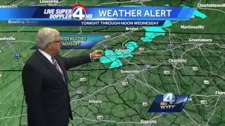 Mostly cloudy, breezy