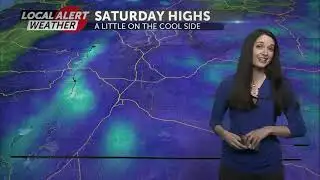 Mostly dry and a little warmer