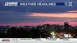 Mostly dry, breezy, and cool for Friday!