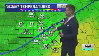 Mostly dry cold front on Tuesday brings subtle temperature change | KXAN Forecast (Feb. 2)