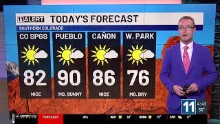 Mostly dry Thursday, new storms Friday