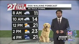 Mostly Quiet Monday Before Snow Chance Returns