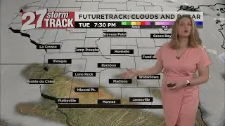 Mostly quiet pattern today and tomorrow