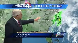 Mostly sunny, breezy.