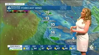 Mostly sunny, breezy Sunday ahead