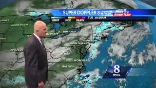 Mostly sunny, breezy