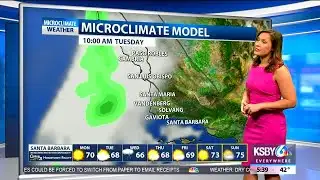 Mostly sunny skies to start off the week