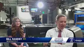 Mostly sunny & warm right now