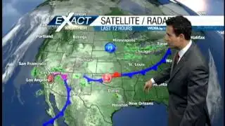 Mostly sunny with no rain