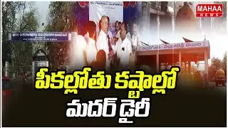 పీకల్లోతు కష్టాల్లో మదర్ డైరీ | Mother Dairy Facing so Many Problems | Mahaa News