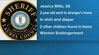 Mother facing charges after 2-year-old found wandering outside