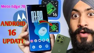 Moto Hello UI Android 16 India is Here - Moto Edge 70 & 60 Pro Android 16 Update !!