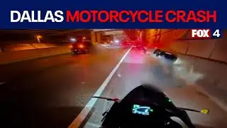 Motorcyclist killed in multi-vehicle crash on LBJ Express Lane