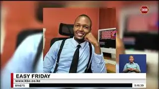 Mourning KBC news reporter Frederick Parsayo