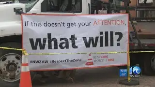 Move over: VDOT kicks off Natl. Work Zone Awareness Week