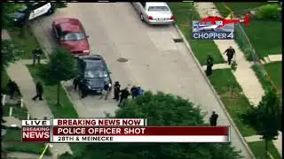 MPD officer shot on city