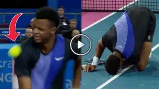 Mpetshi Perricard Suffers Eye Injury vs De Gea 😭 Hit by Ball, Forced to Retire💔😢