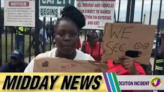 MPM Waste Workers Protest After Electrocution Incident  | Midday News