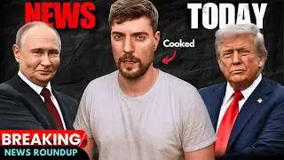 MrBeast Makes HISTORY! Trump & Putin Meet & Roblox Getting CANCELLED!