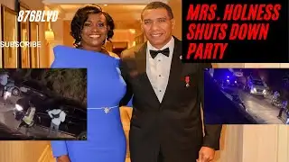 Mrs. Holness Shuts Down Party