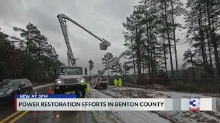 MS county survives 10th day without power after ice storm