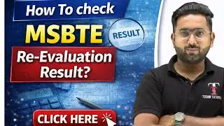 MSBTE RE-EVALUATION CHECK KAISE KARE ? | DIGITAL PAPER CHECKING | TOSHIB TUTORIALS