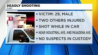 MSP: 1 killed, 2 injured in Flint shooting