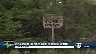 MSP asks for help in search for missing Gulliver woman