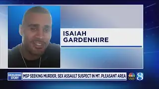 MSP seeking murder suspect in Mt. Pleasant area