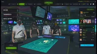 MSR Kermit and play Arena with Mats and Curtis