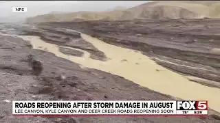 Mt. Charleston roads to begin reopening Thursday night