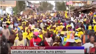 Mt. Kenya region split after Kiambaa vote | Uhuru and Ruto Divorce effects