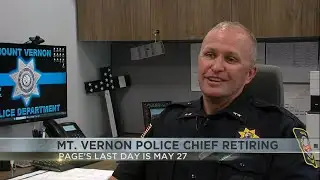 Mt. Vernon Police Chief to Retire